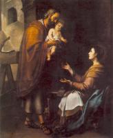 Murillo, Bartolome Esteban - The Holy Family